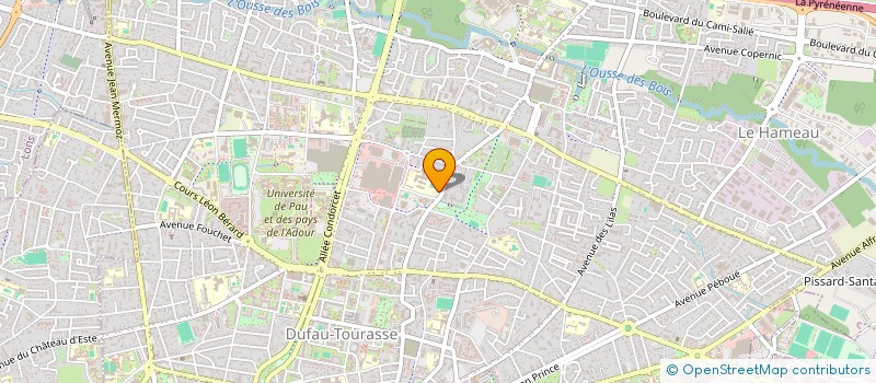 localisation de l'entreprise FITLABZ à PAU