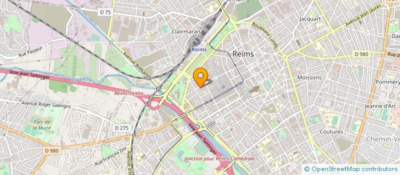 localisation de l'entreprise FITLEANESS à REIMS