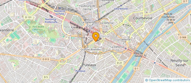 localisation de l'entreprise FITMAN  PUTEAUX