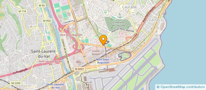 localisation de l'entreprise FITME  NICE