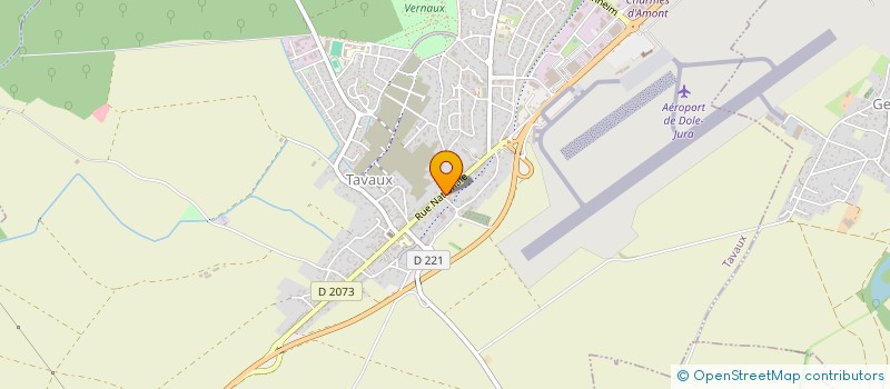 localisation de l'entreprise FITN ACE à TAVAUX