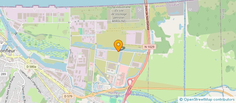 localisation de l'entreprise FITNEL  HONFLEUR