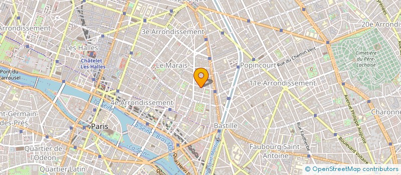 localisation de l'entreprise FITNESS 15 à PARIS