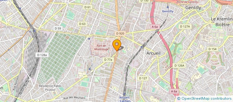 localisation de l'entreprise FITNESS 49 à BAGNEUX