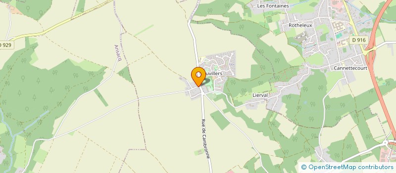 localisation de l'entreprise FITNESS BOXE DE NEUILLY  NEUILLY-SOUS-CLERMONT