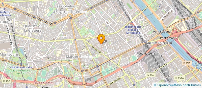 localisation de l'entreprise FITNESS BUCK  PARIS