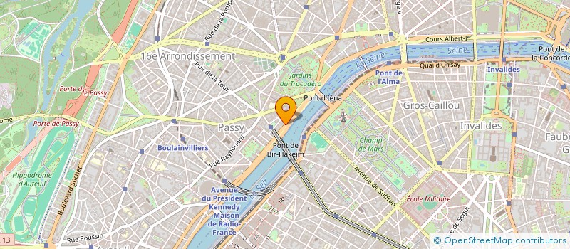 localisation de l'entreprise FITNESS CAR EQUIPEMENT à PARIS