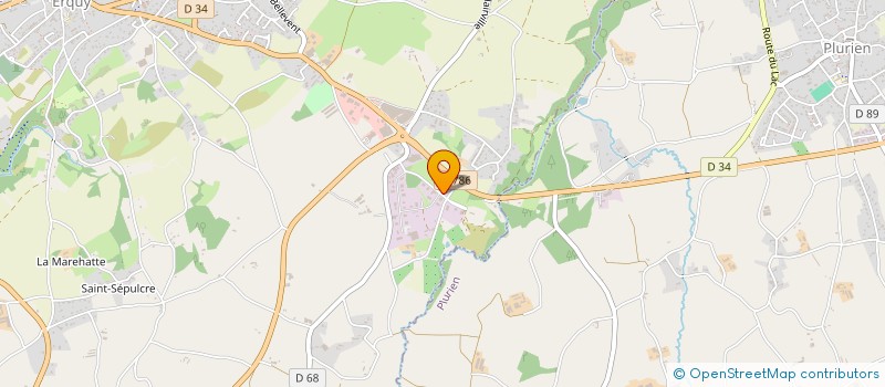 localisation de l'entreprise FITNESS CLUB 22  ERQUY