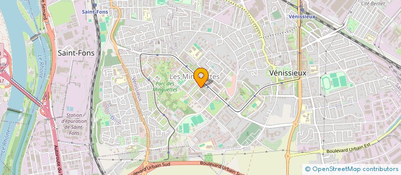 localisation de l'entreprise FITNESS CLUB LOISIR VENISSIEUX (FCVL)  VENISSIEUX