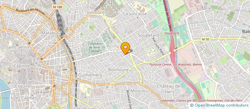 localisation de l'entreprise FITNESS COACHING TEAM à TOULOUSE