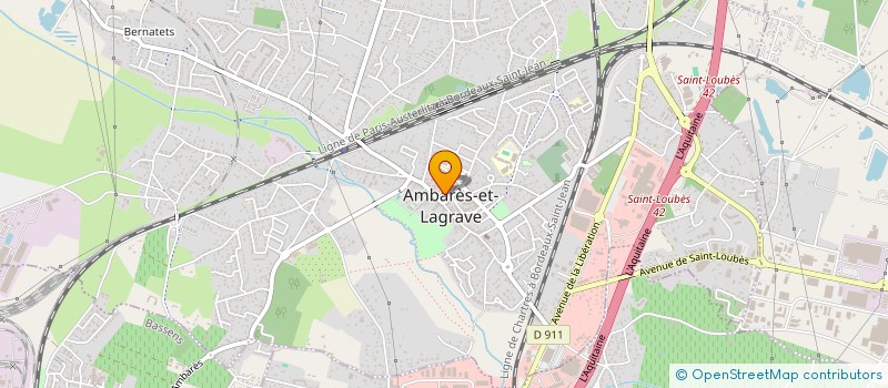 localisation de l'entreprise FITNESS EMPIRE à AMBARES-ET-LAGRAVE