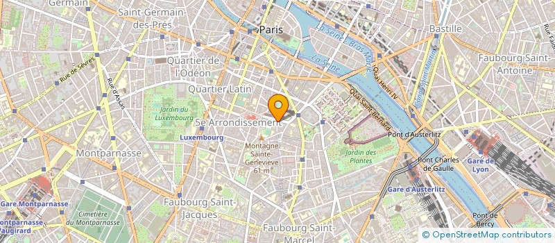 localisation de l'entreprise FITNESS ET BIEN ETRE  PARIS