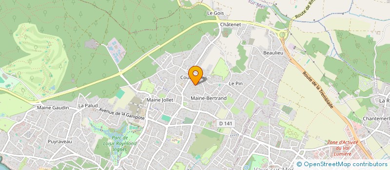 localisation de l'entreprise FITNESS FAMILY  SAUJON