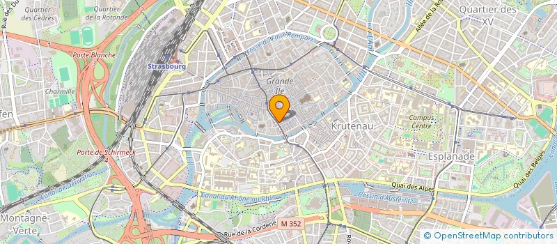 localisation de l'entreprise FITNESS FIRST à STRASBOURG