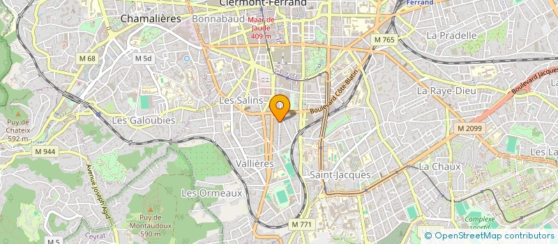 localisation de l'entreprise FITNESS ND CO  CLERMONT-FERRAND