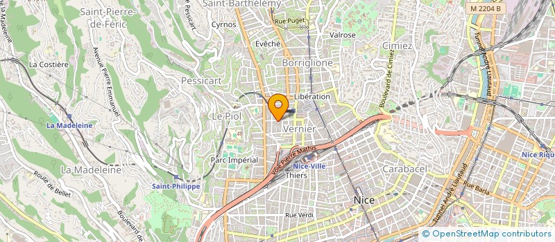 localisation de l'entreprise FITNESS NICE à NICE