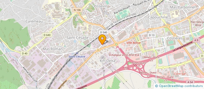 localisation de l'entreprise FITNESS NIMES à NIMES
