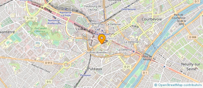localisation de l'entreprise FITNESS PARK SUCCURSALES à PUTEAUX