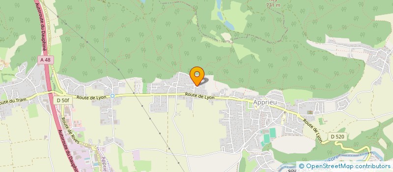 localisation de l'entreprise FITNESS PARTENAIRES  APPRIEU