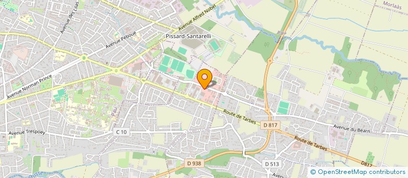 localisation de l'entreprise FITNESS PAU EST  BIZANOS