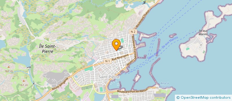 localisation de l'entreprise FITNESS STAR  SAINT-PIERRE