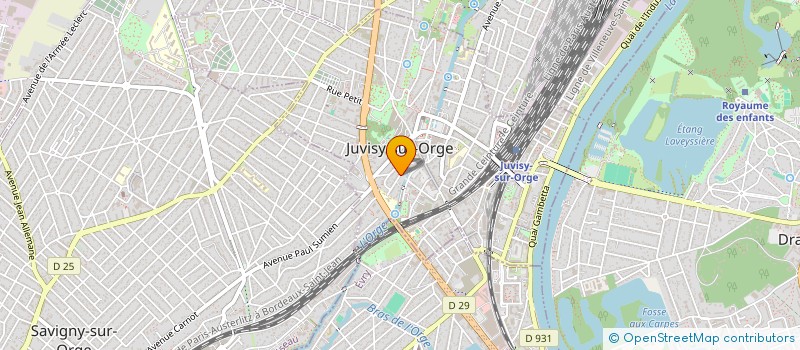 localisation de l'entreprise FITNESS TEAM JUVISY à VIRY-CHATILLON