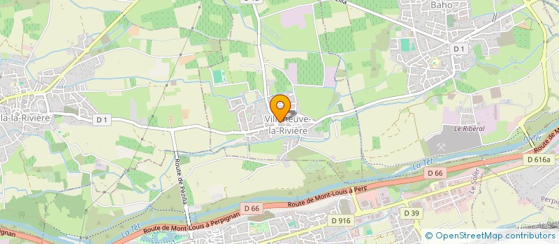 localisation de l'entreprise FITO  VILLENEUVE-LA-RIVIERE