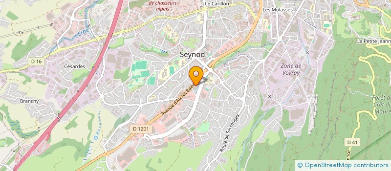 localisation de l'entreprise FITONIC à ANNECY