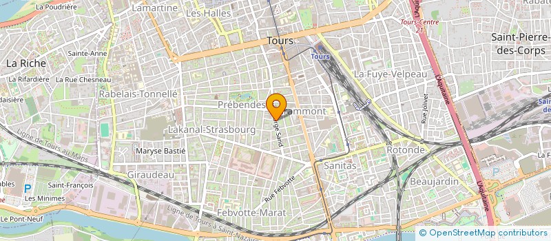 localisation de l'entreprise FITOU TEAM  TOURS