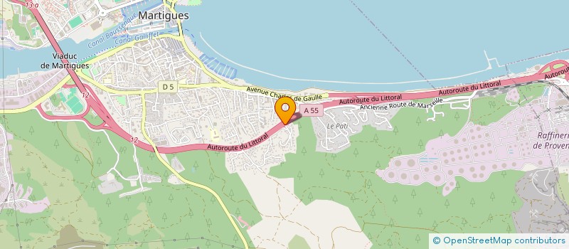 localisation de l'entreprise FITOUEB à MARTIGUES