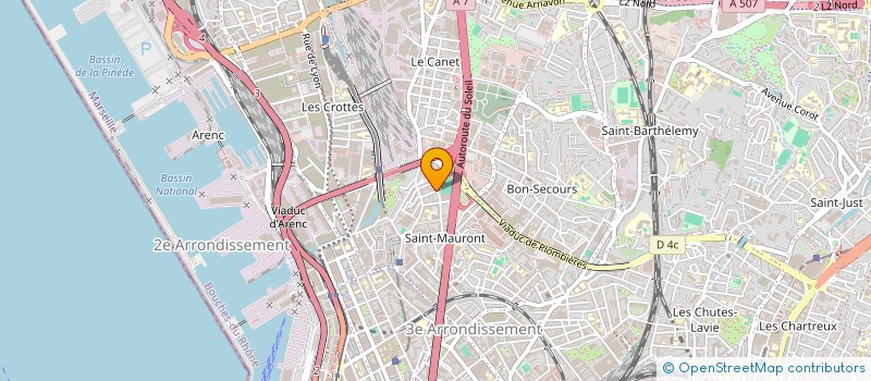 localisation de l'entreprise FITOURI à MARSEILLE