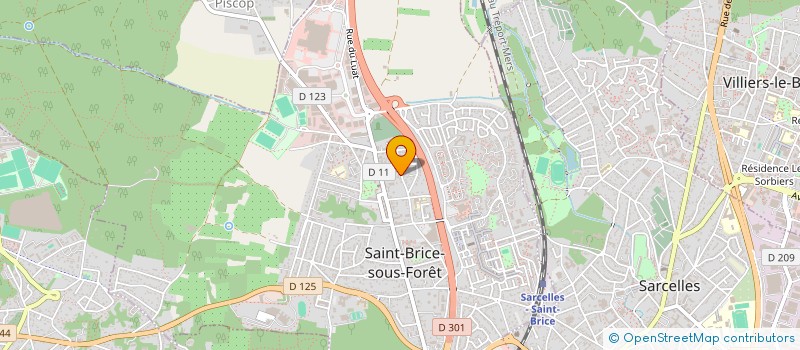 localisation de l'entreprise FITOUSSI FAMILY à SAINT-BRICE-SOUS-FORET
