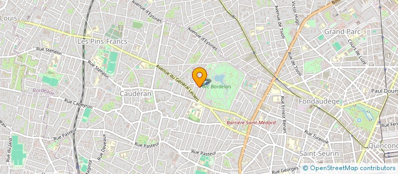 localisation de l'entreprise FITOUSSI FONDATION  BORDEAUX