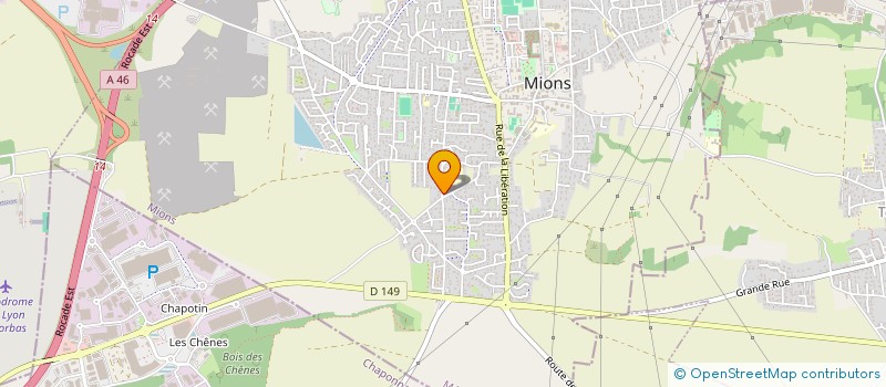 localisation de l'entreprise FITPERFORMANCE  MIONS