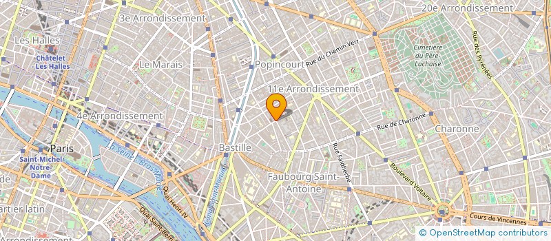 localisation de l'entreprise FITRACOR  PARIS