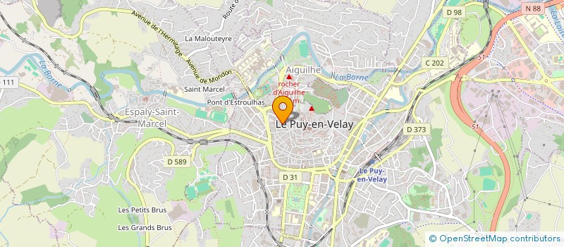 localisation de l'entreprise FITRUNSPORTS  LE PUY-EN-VELAY