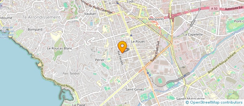 localisation de l'entreprise FITS FRANCE à MARSEILLE