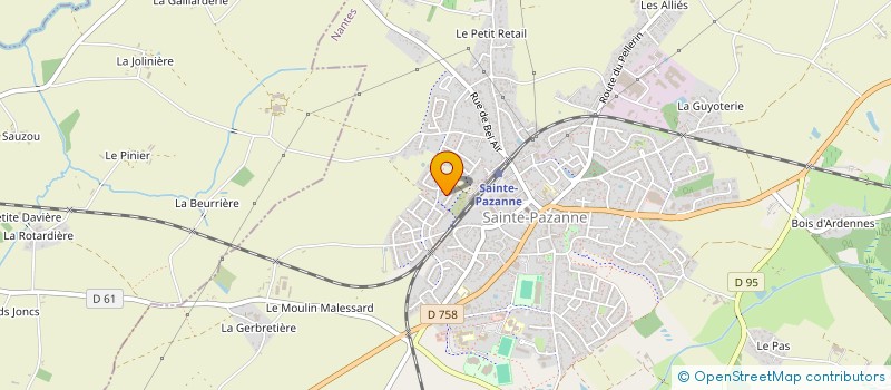 localisation de l'entreprise FITT CONCEPT  SAINTE-PAZANNE