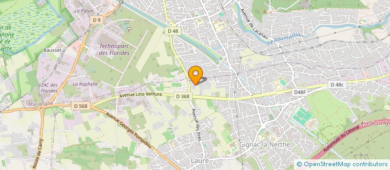 localisation de l'entreprise FITTI 1 à GIGNAC-LA-NERTHE