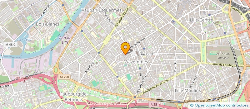 localisation de l'entreprise FITTLINER à LILLE