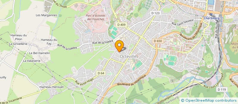 localisation de l'entreprise FITURA à CHERBOURG-EN-COTENTIN