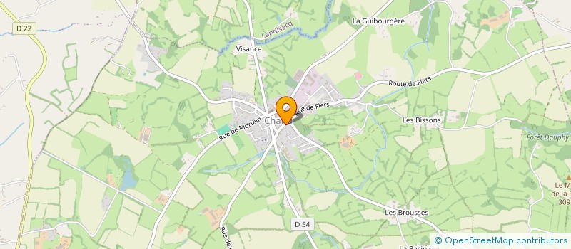 localisation de l'entreprise FITURMA à TINCHEBRAY-BOCAGE