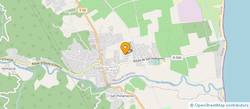 localisation de l'entreprise FITVITALPLUS à PENTA-DI-CASINCA