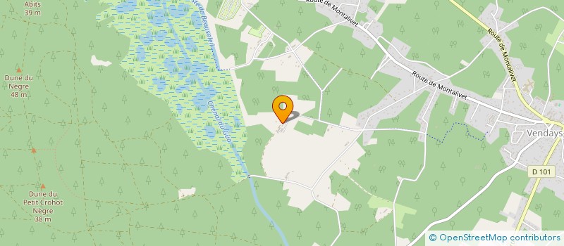 localisation de l'entreprise FITZ  VENDAYS-MONTALIVET