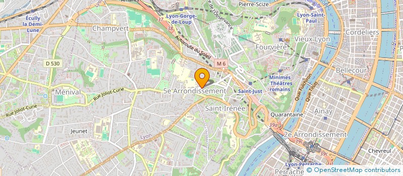 localisation de l'entreprise FITZ IMMO  LYON