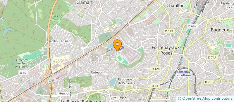 localisation de l'entreprise FITZ PINNACLE à CLAMART
