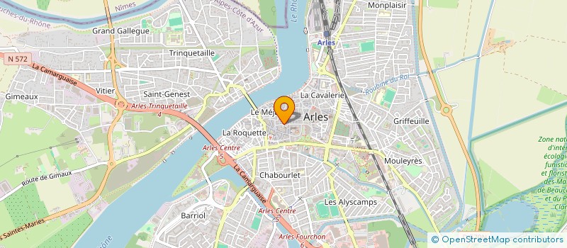 localisation de l'entreprise FITZ ROY  ARLES