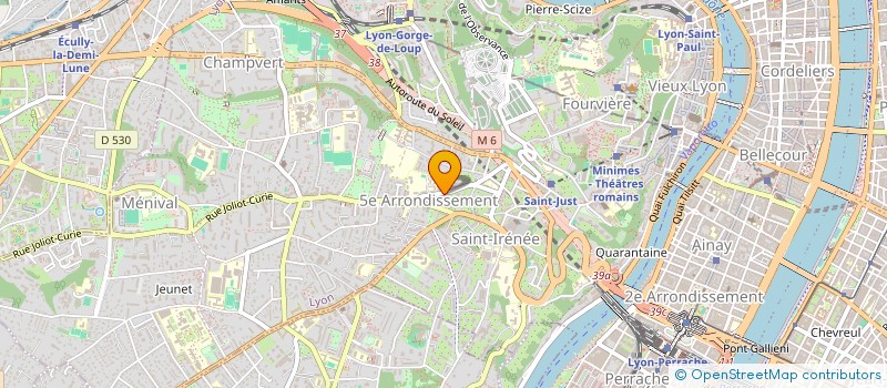 localisation de l'entreprise FITZ TALENTS à LYON