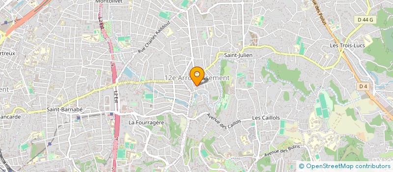 localisation de l'entreprise FITZFORM à MARSEILLE