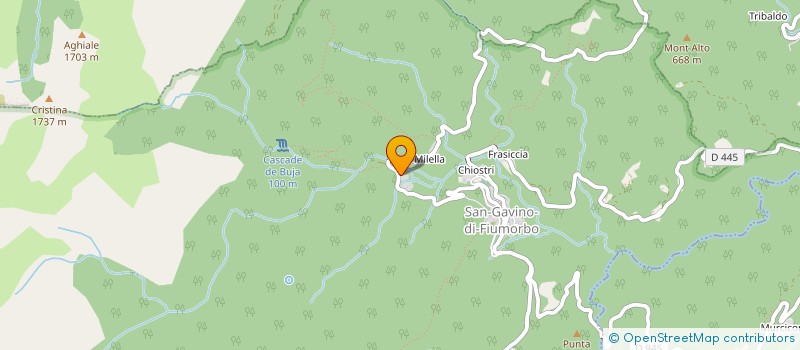 localisation de l'entreprise FIUMORBUVET  PRUNELLI DI FIUMORBO